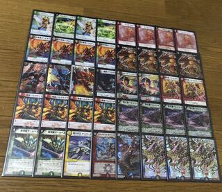 赤緑連ドラ デュエルマスターズ デッキ 1枚の通販 みな（976177728