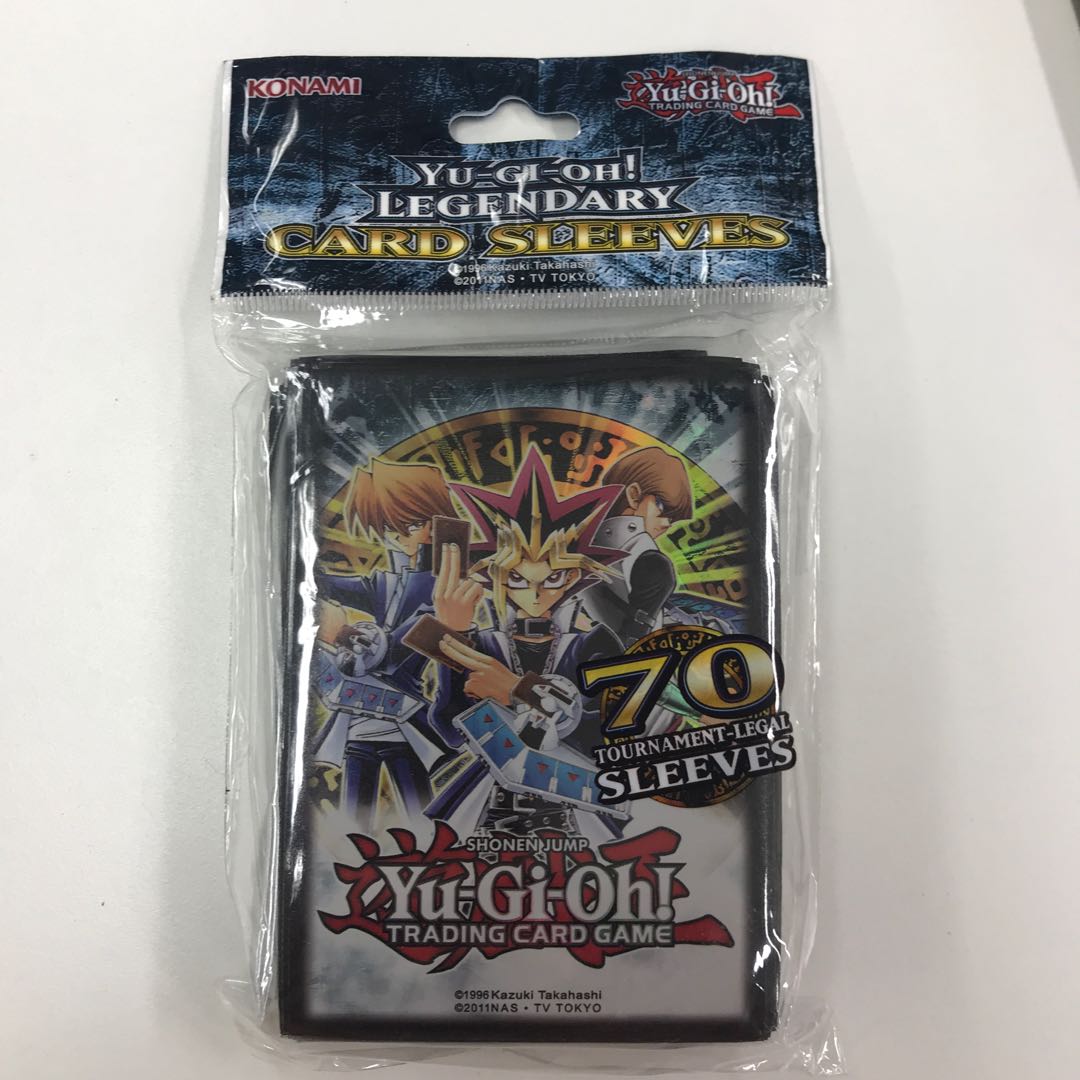 遊戯王スリーブ 遊戯 海馬 城之内 レジェンダリースリーブ (Used