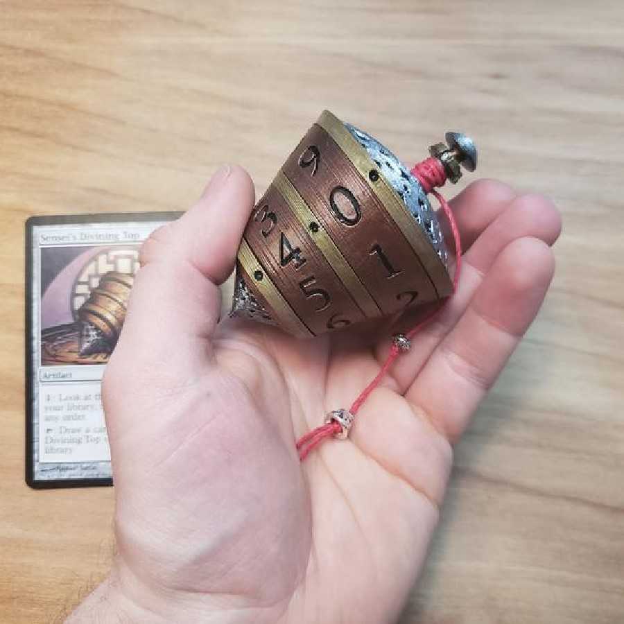 MTG 師範の占い独楽 ライフカウンター 1枚の通販 えるふ（825102327