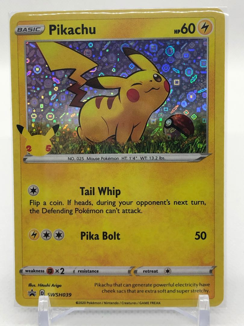 ピカチュウプロモ ポケモン25周年記念 海外限定ジェネラルミルズ2