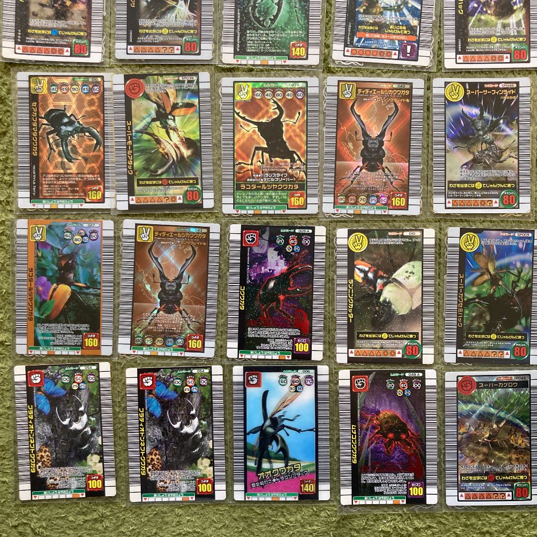 昆虫王者ムシキング！デッキ！55枚まとめ売り！の通販 まー（632673816