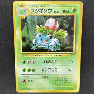 ポケモンカード 旧裏面 フシギソウ 初版 ☆なし マークなし 希少 1枚の