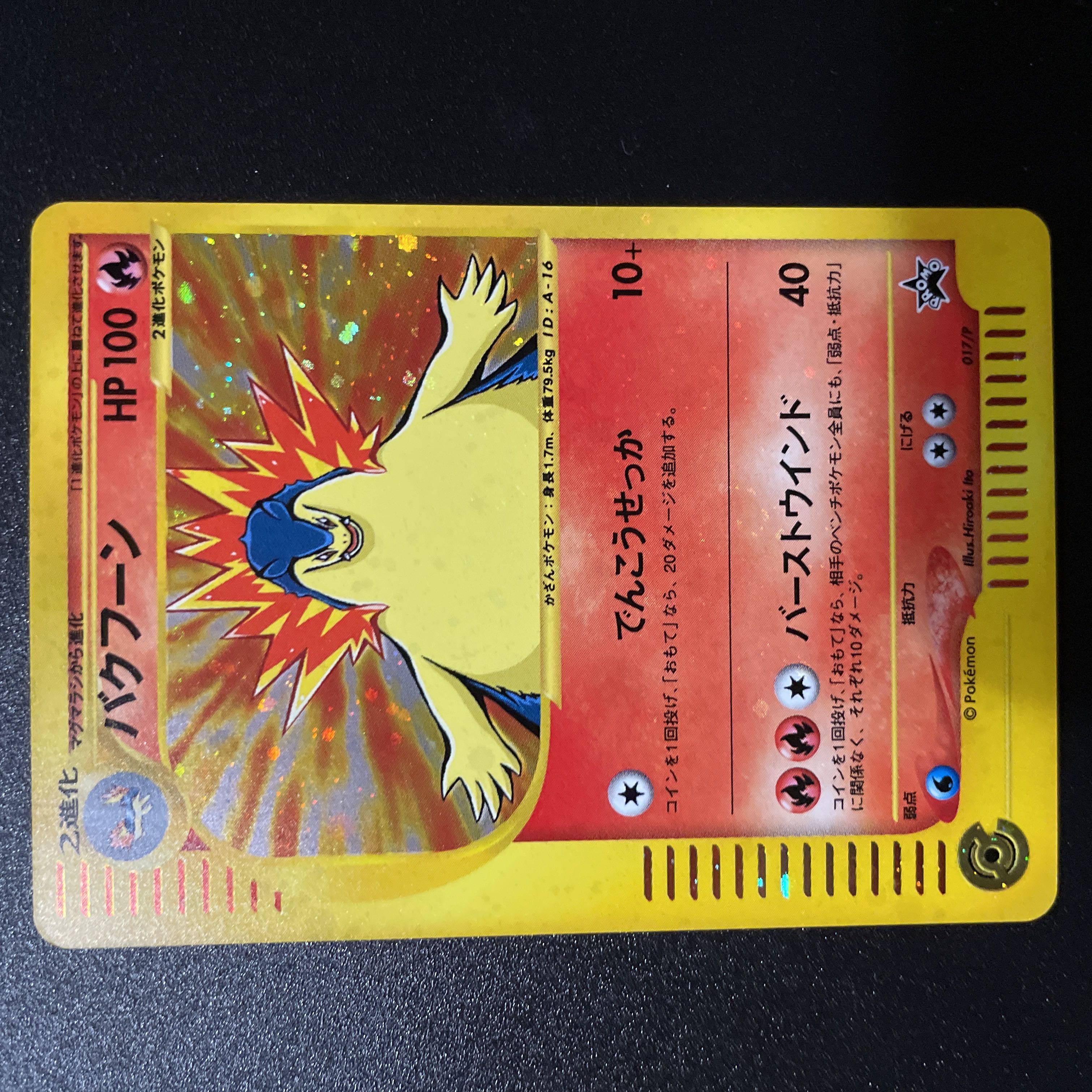 ポケモンカード トリプルゲットキャンペーン オーダイル バクフーン