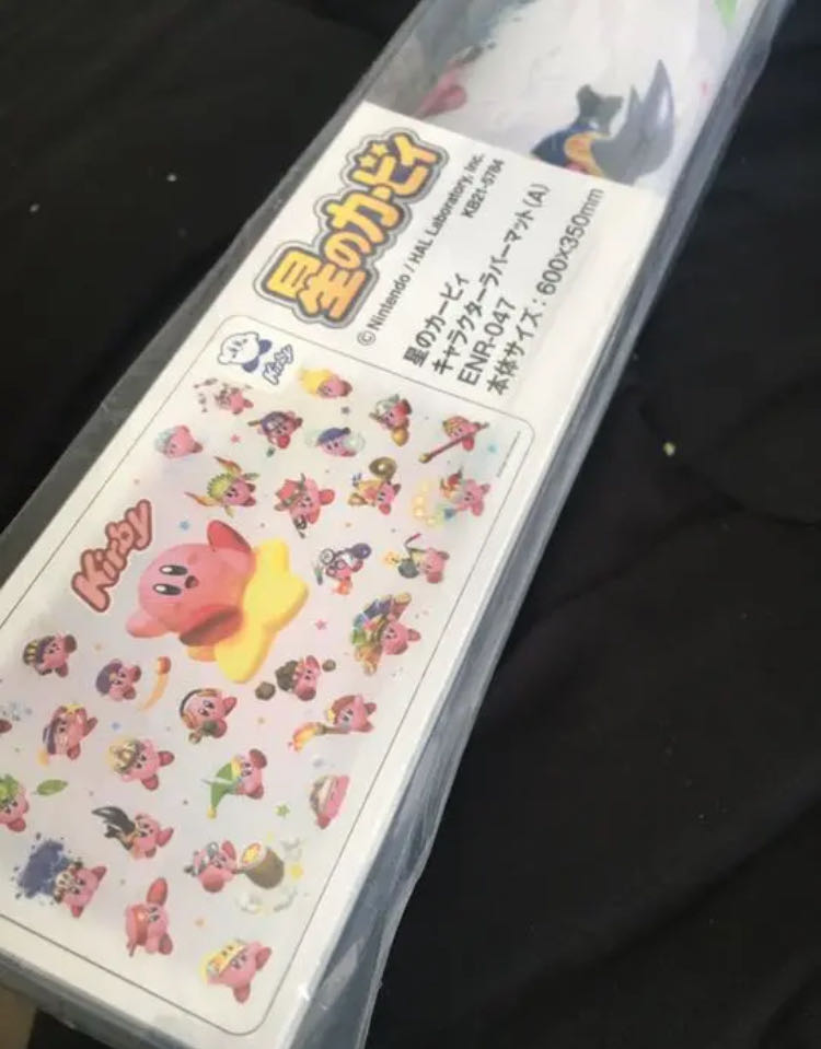 星のカービィ プププ三十六景 キャラクターラバーマット プレイマット