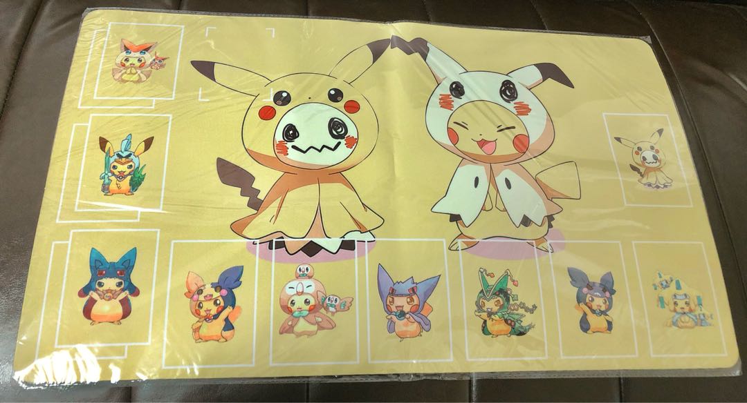 ポケモン ミミッキュ ピカチュウ プレイマット ポケカ 1枚の通販