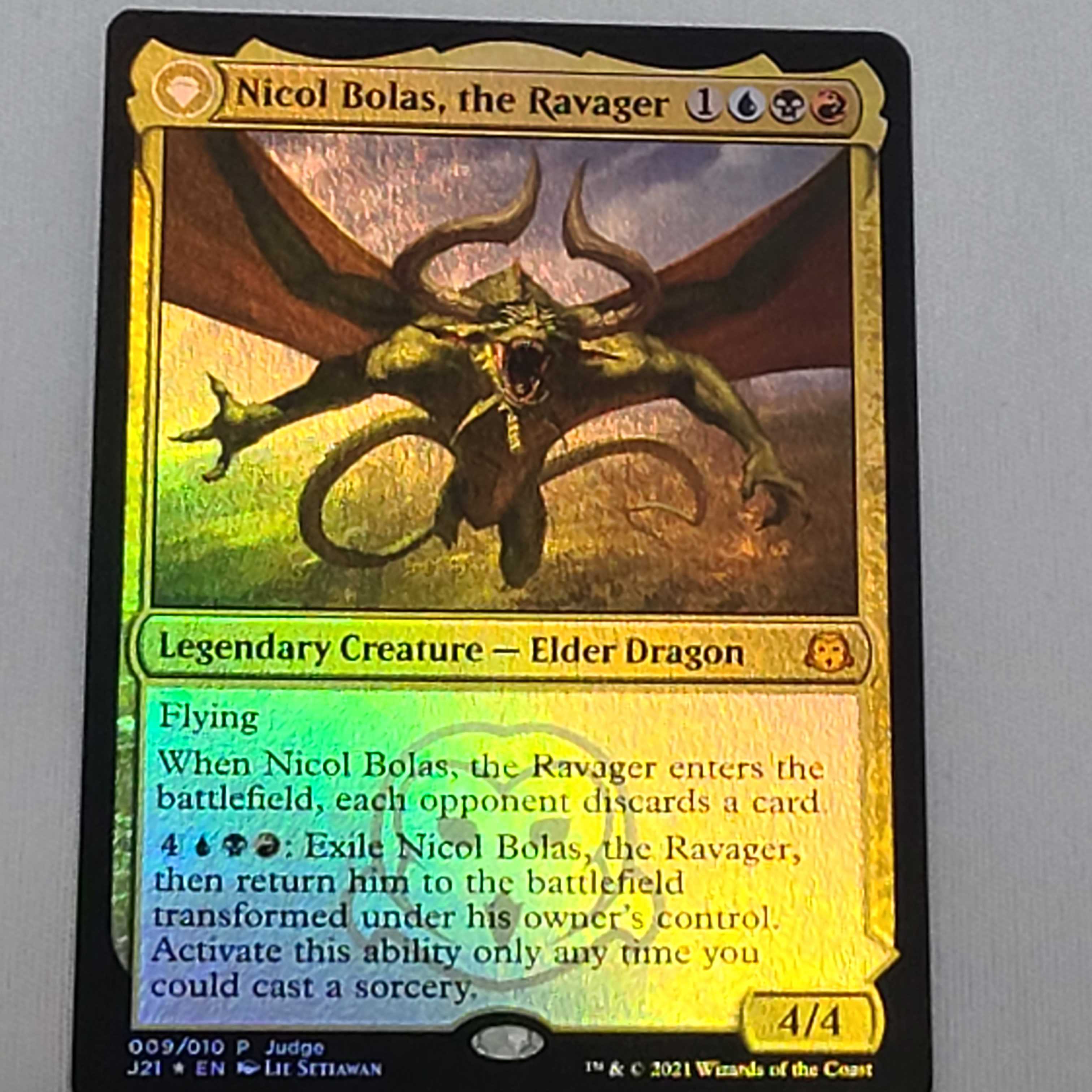 PSA10 MTG ニコル、ボーラス 拡張 Foil ボーダーレス 日本語 PSA10 MTG