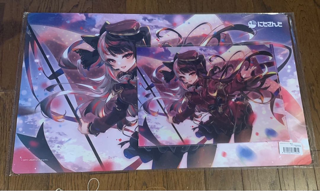 にじさんじ 夜見れな プレイマットの通販 flower@即購入可（717176739