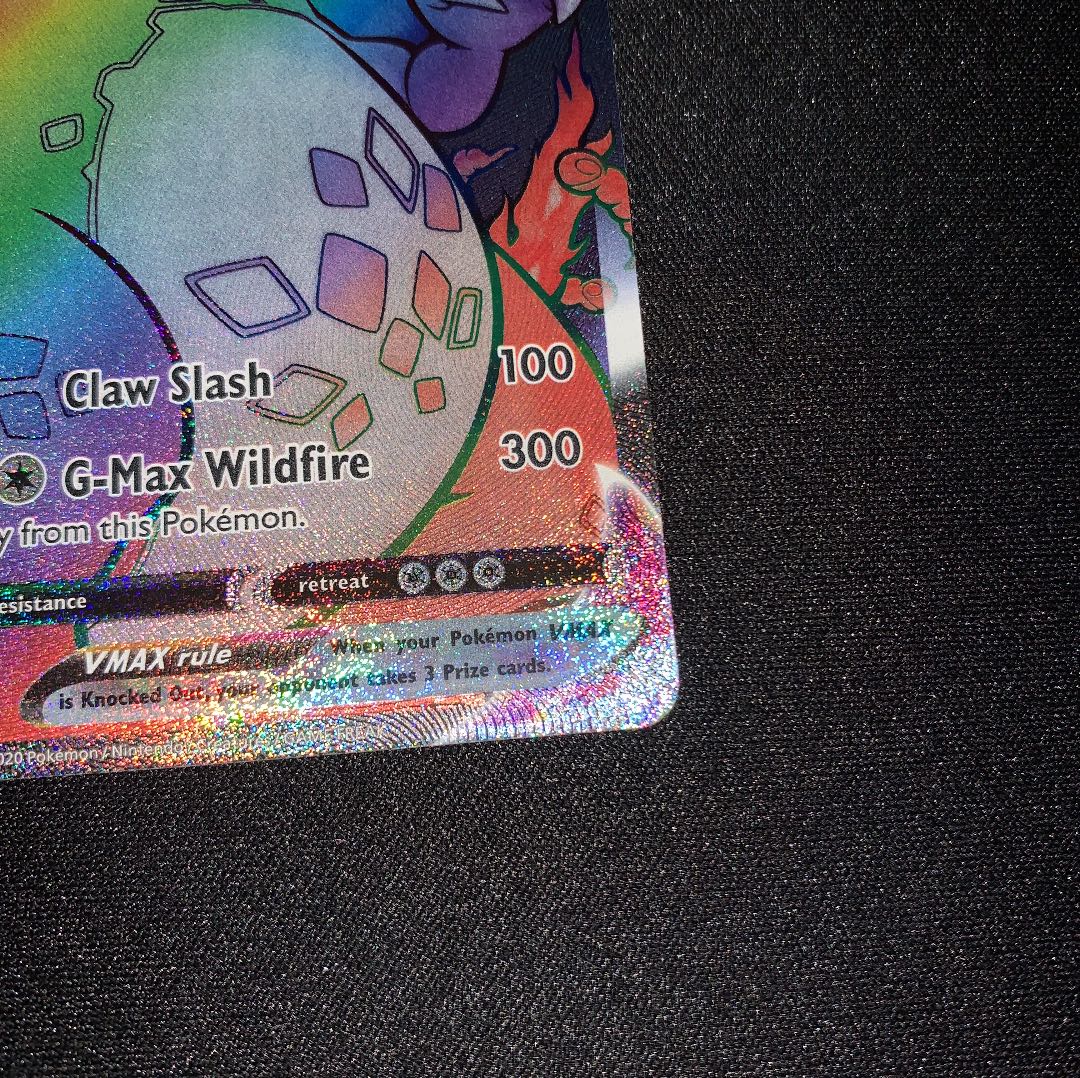 英語版 ポケモンカード リザードンVMAX HR 1枚の通販 FU（1083350591