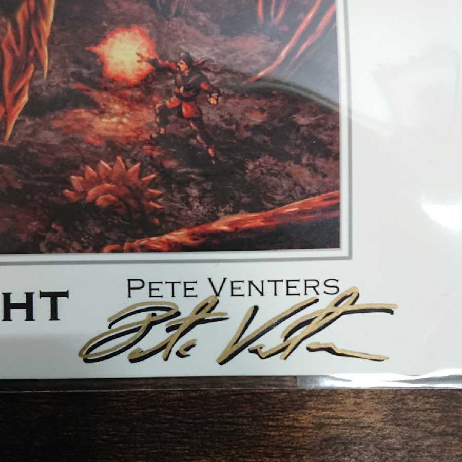 専用】ファイレクシアン・ドレッドノート シャドーサイン入りアート