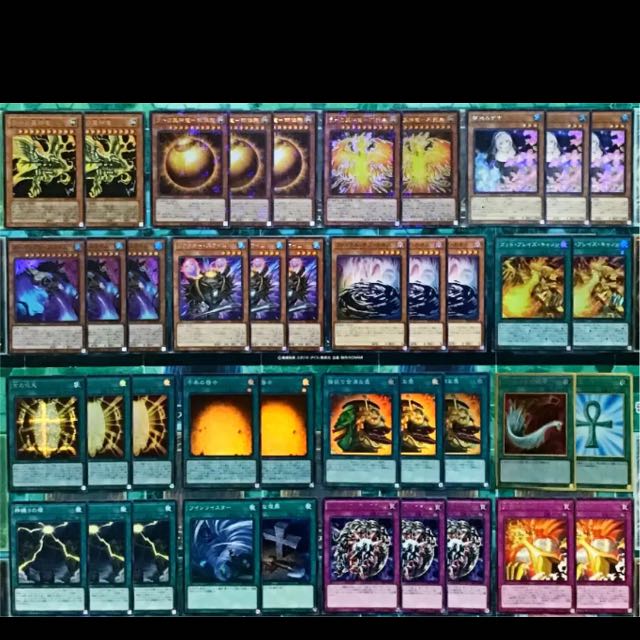 遊戯王 ラーの翼神竜 デッキ 本格構築 未使用スリーブ付き 1枚の通販