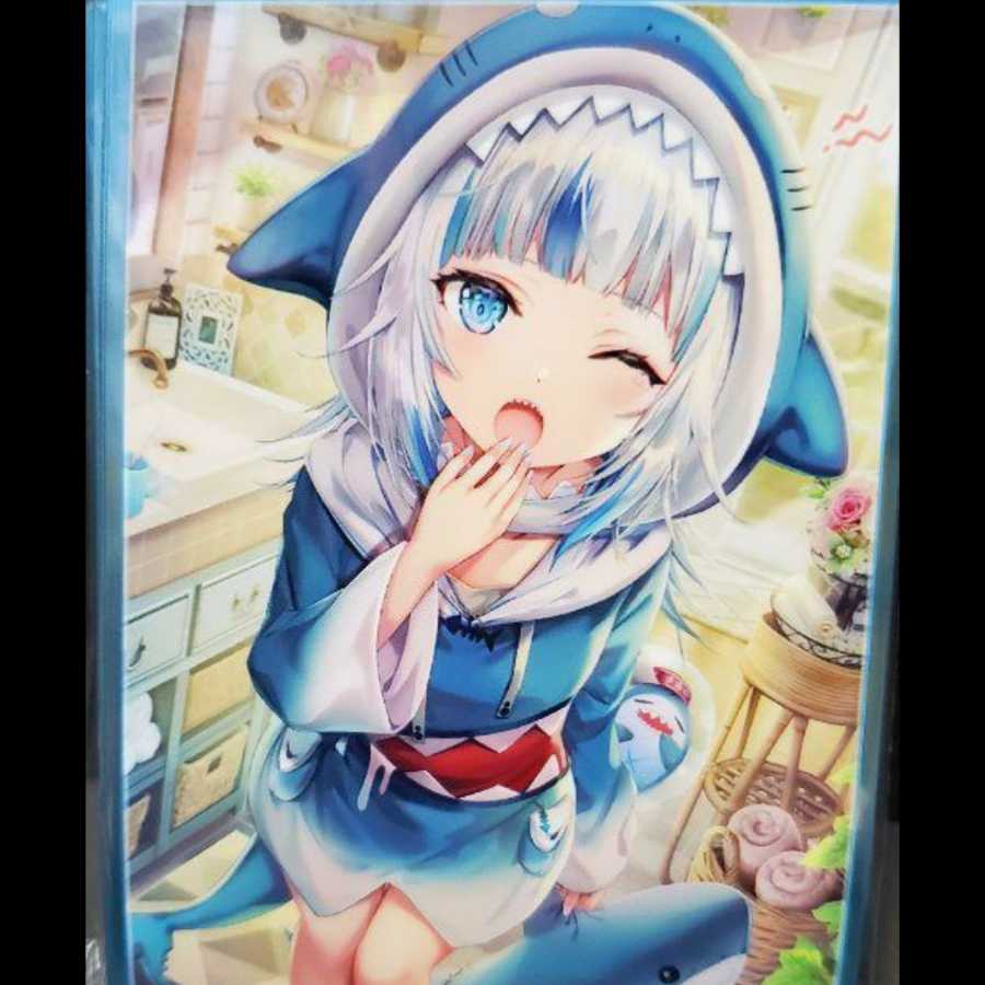 ホロライブ がうる・ぐら サメちゃん スリーブの通販 こう@プロフ一読