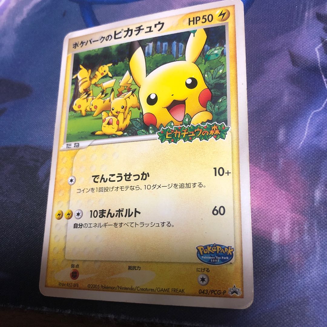 ポケパークのピカチュウ 004/009 PSA9 ポケモンカード ポケパークの