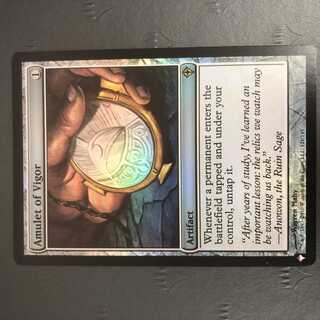 精力の護符 4枚組 mtg 精力の護符 日本語4枚 MTG 精力の護符 4枚 Foil】《