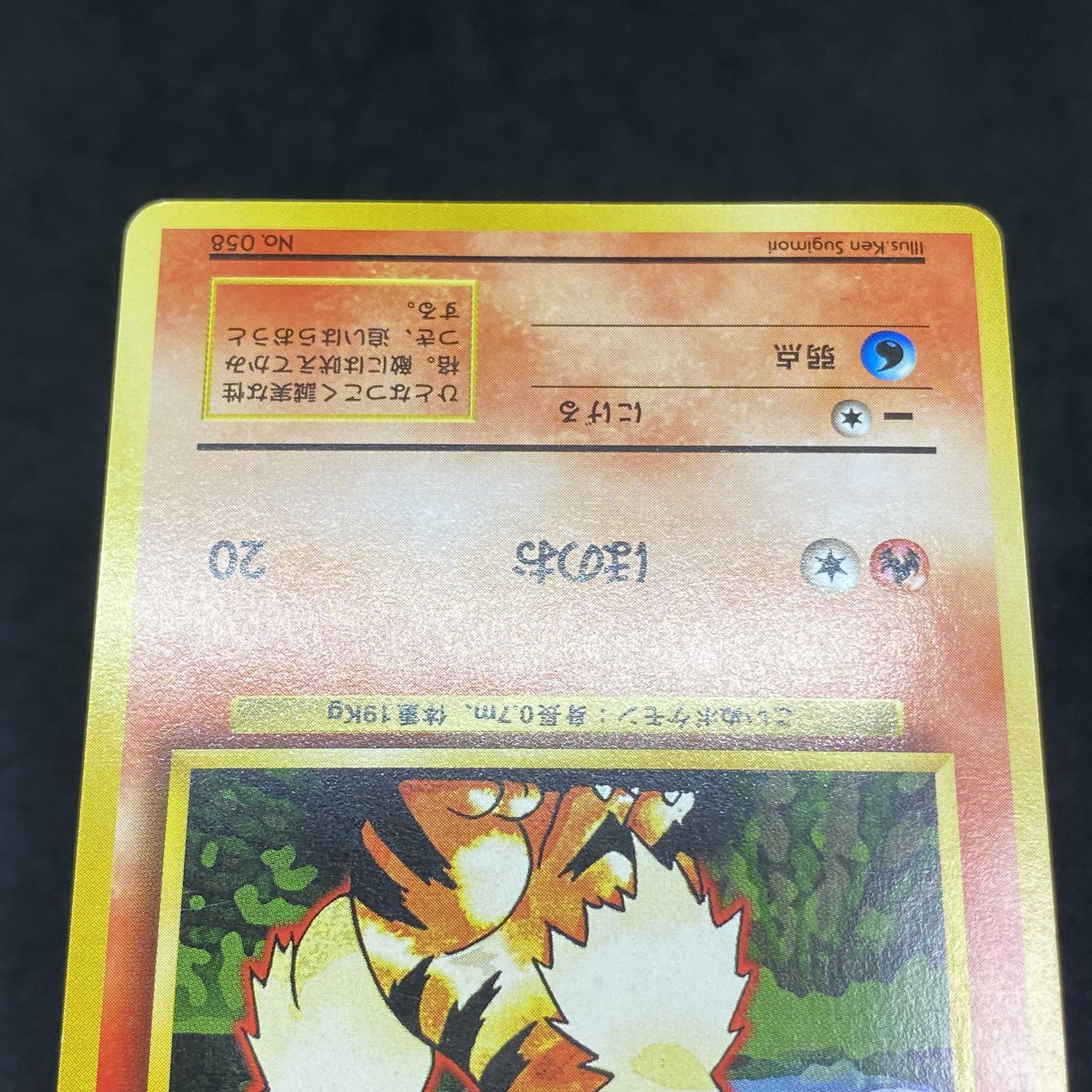 ポケモンカード 旧裏面 ガーディ 初版 ☆なし マークなし 1枚の通販