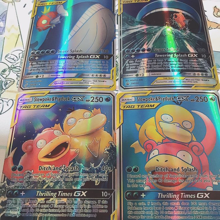 海外版)ヤドン&コダックGX.コイキング&ホエルオーGX 8枚セット 8枚の