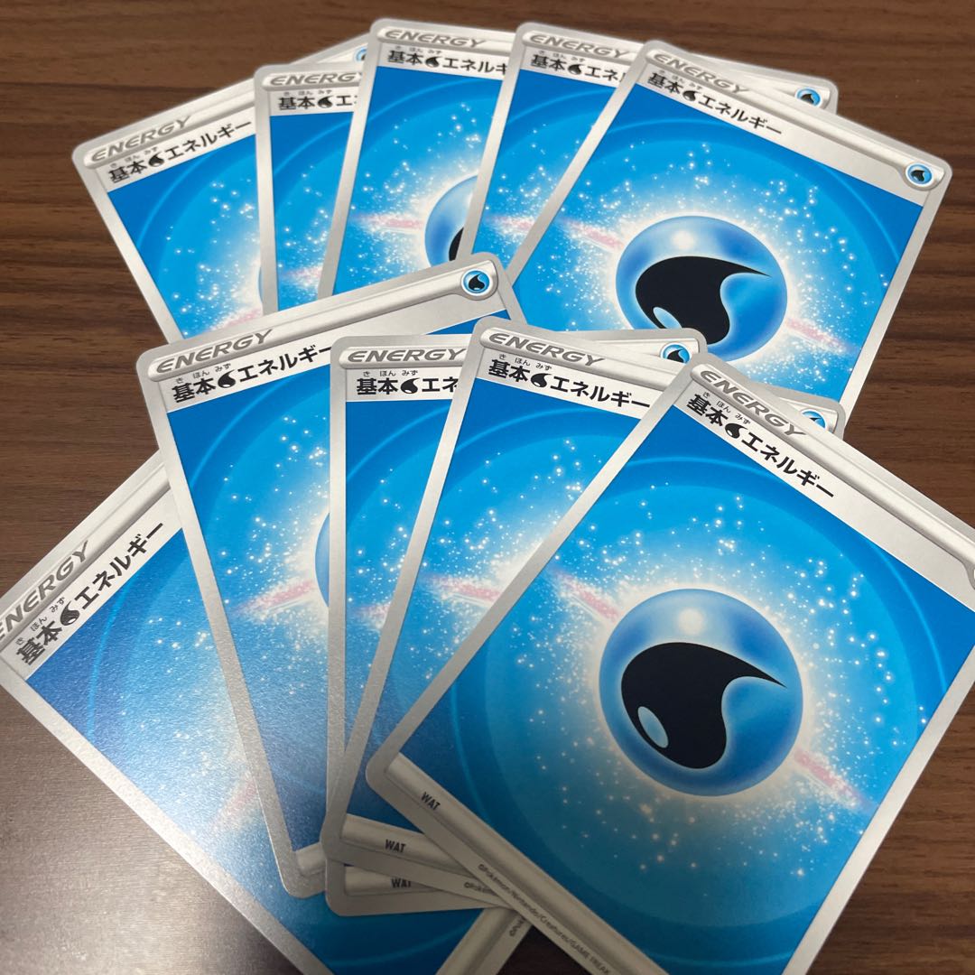 スタートデッキ100 基本水エネルギー10枚セット 10枚の通販 京介
