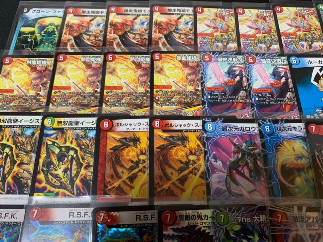 4c 刃鬼デッキ ハンターデッキ カイザー刃鬼 デュエマ デッキ 1枚の