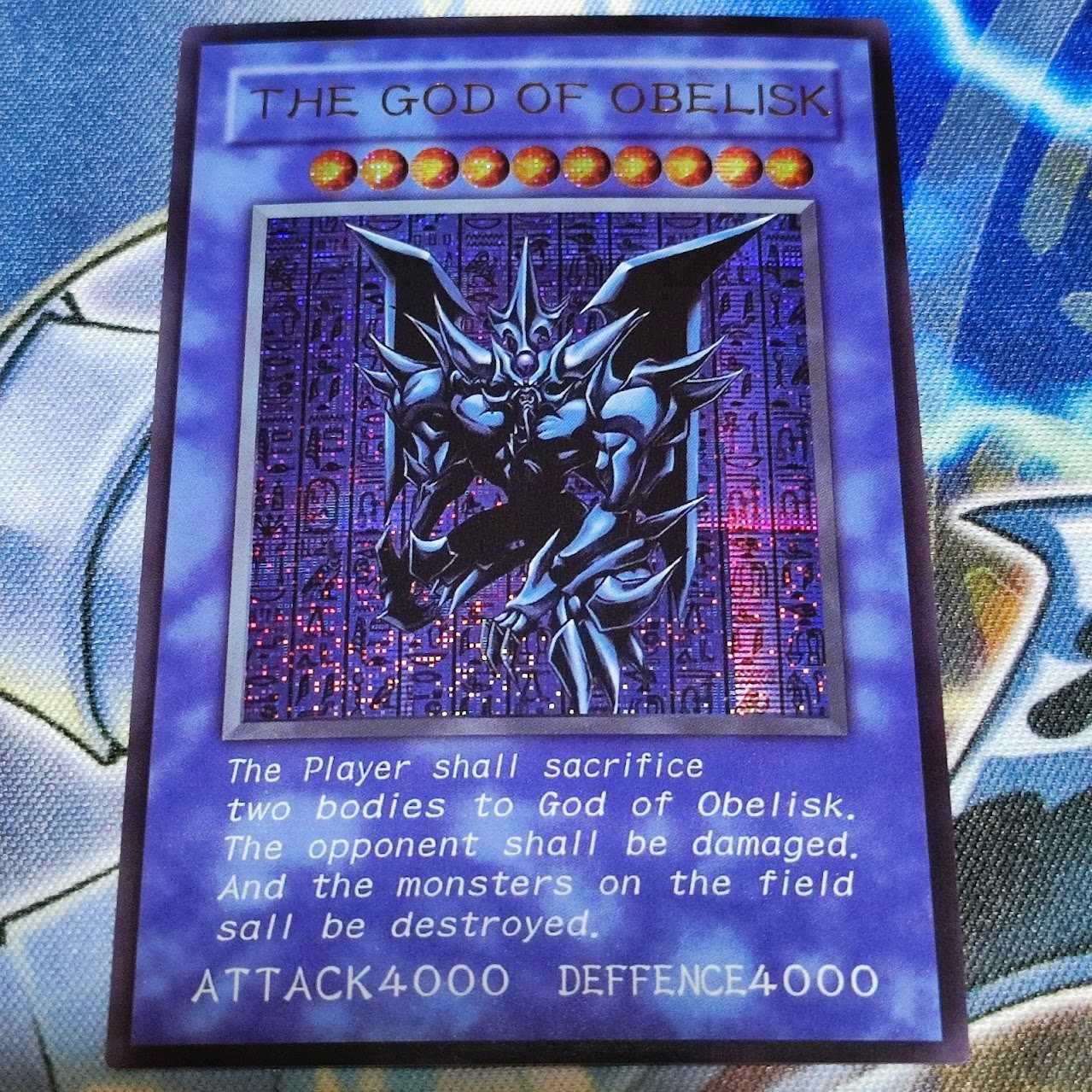 遊戯王 三幻神 3連スクリューダウン 原作絵 1枚の通販 ウェザー