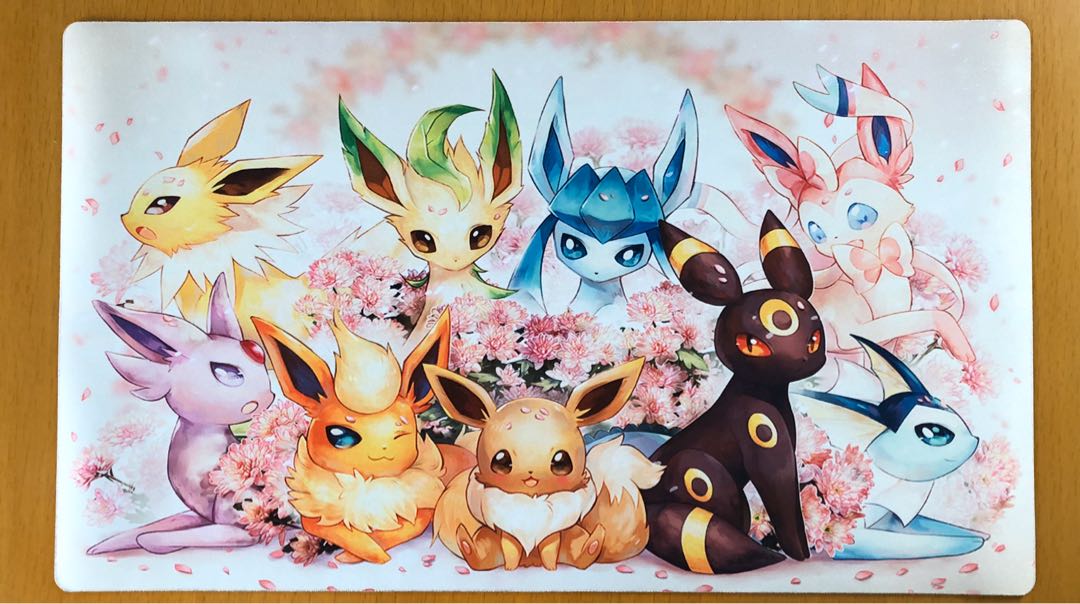 ポケモンカード ラバープレイマット ブイズ イーブイ 1枚の通販 かげち
