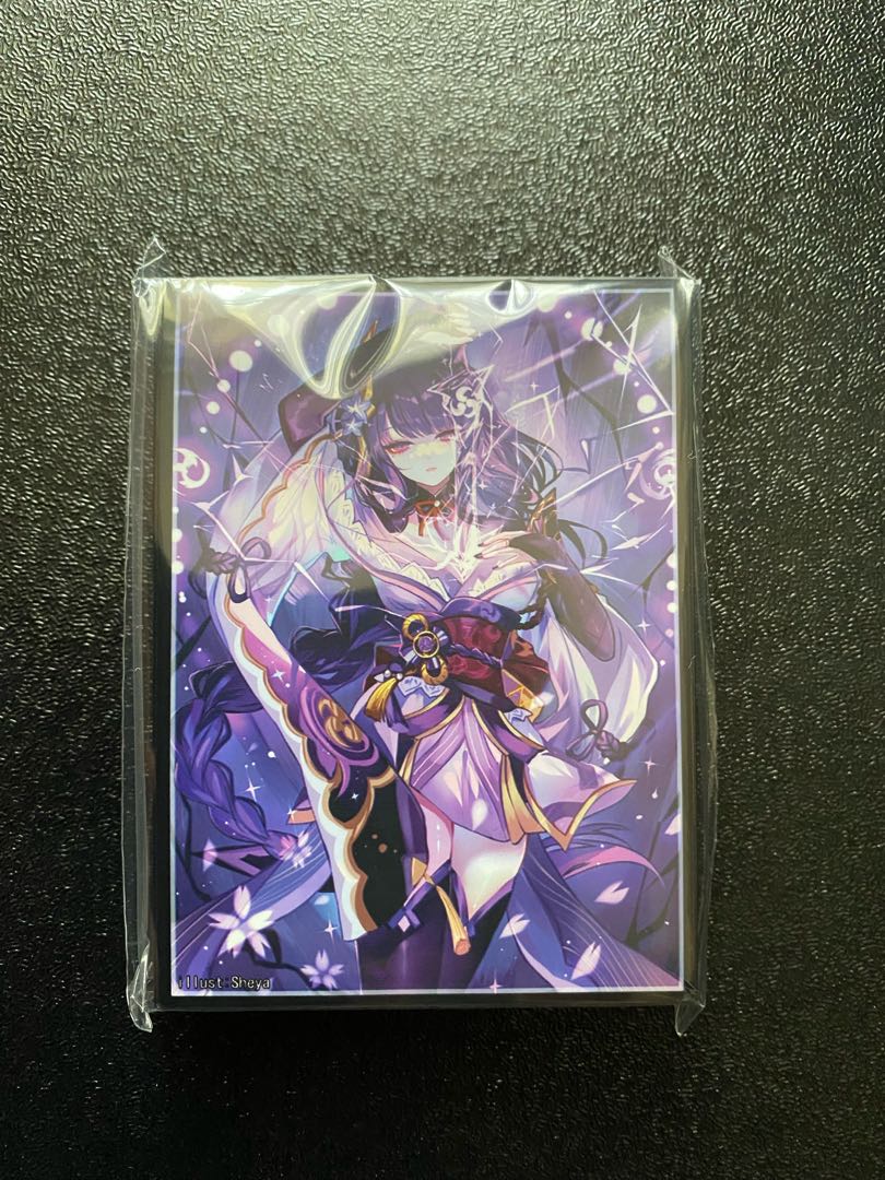 原神」雷電将軍 スリーブ 新品未使用品の通販 りりーす（681111377