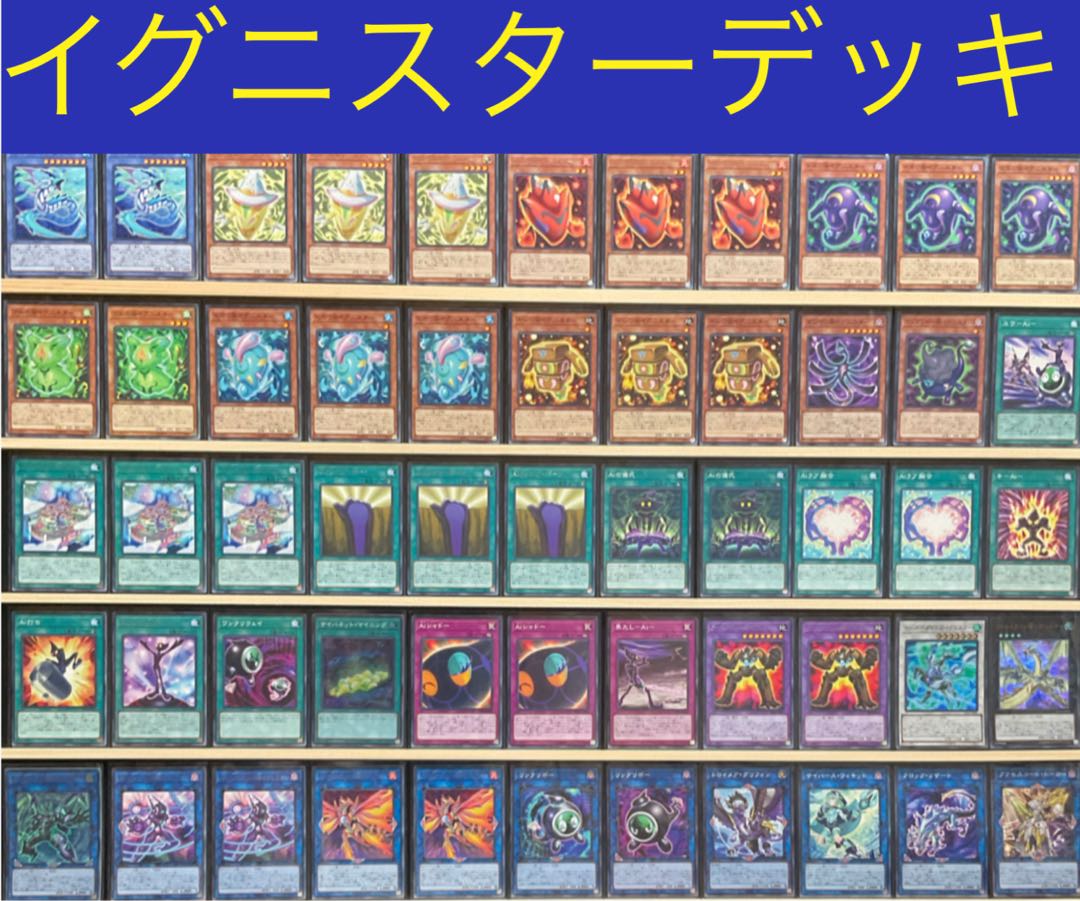 遊戯王 イグニスター デッキ メイン40 エクストラ15 1枚の通販