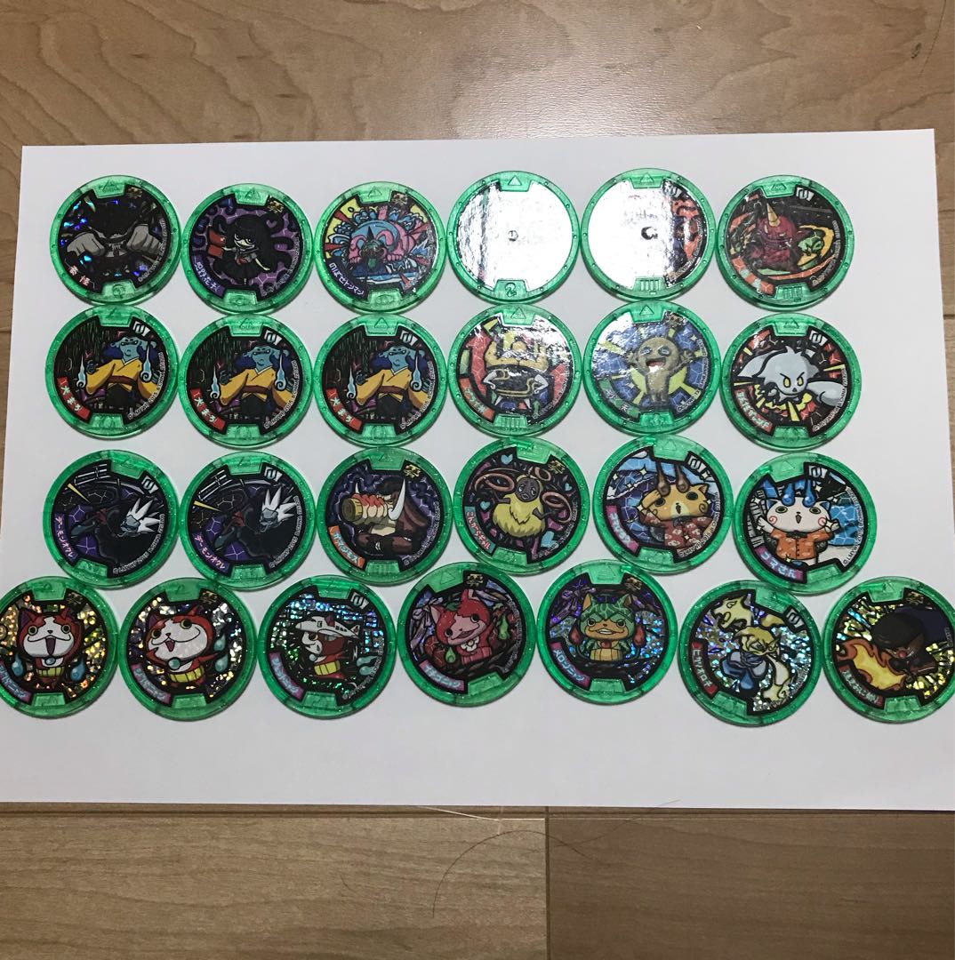 妖怪メダル 緑 まとめ売り ばら売り 大量 25枚 25枚の通販 Ambassador