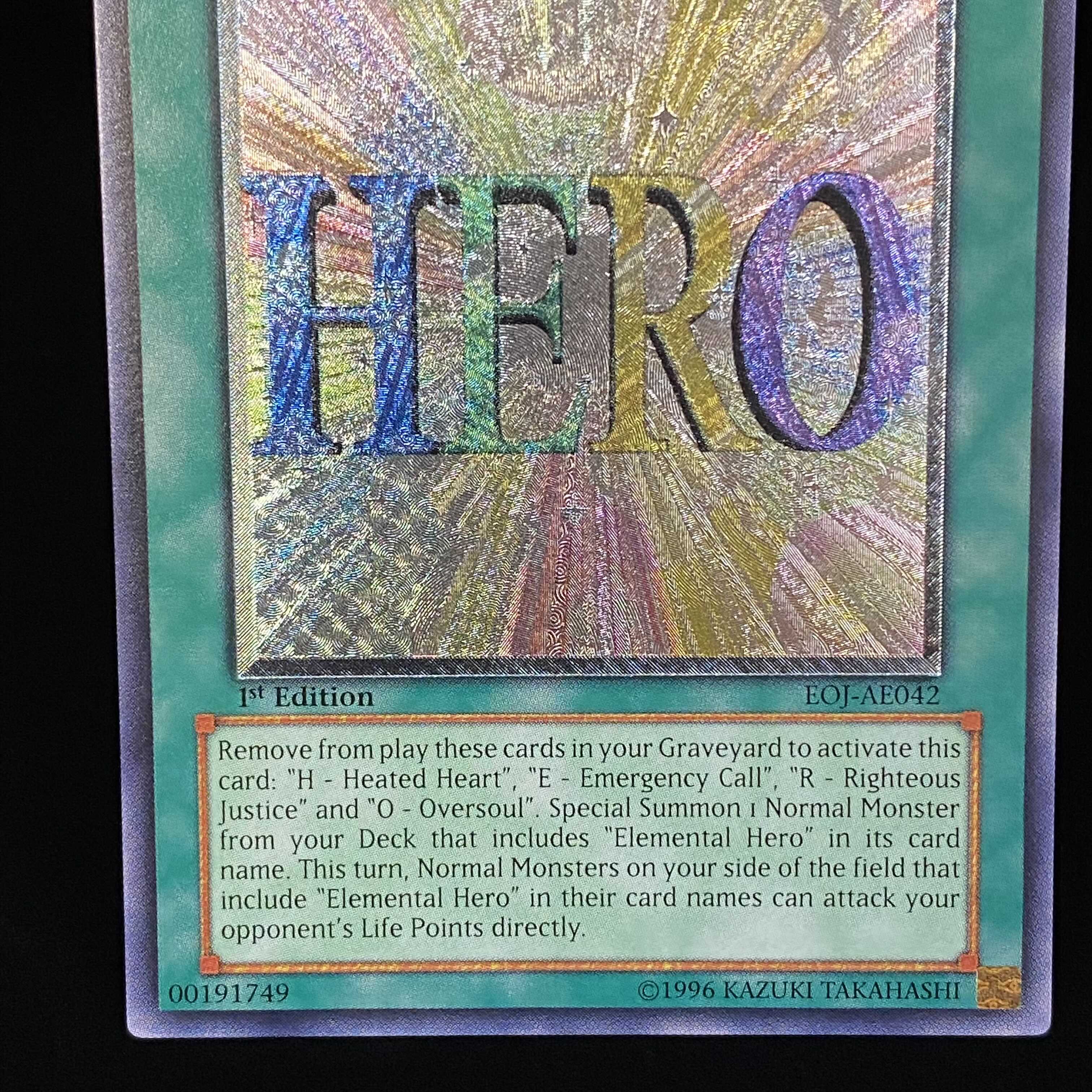 E・HERO フラッシュ アジア版 レリーフ 1枚の通販 土日祝休@magi公式