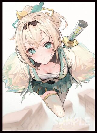 ホロライブ」風間いろは スリーブ 新品未使用品の通販 りりーす