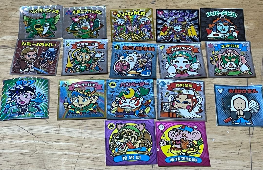 ビックリマンシール17枚 17枚の通販 はらひれ（1387420527） | magi