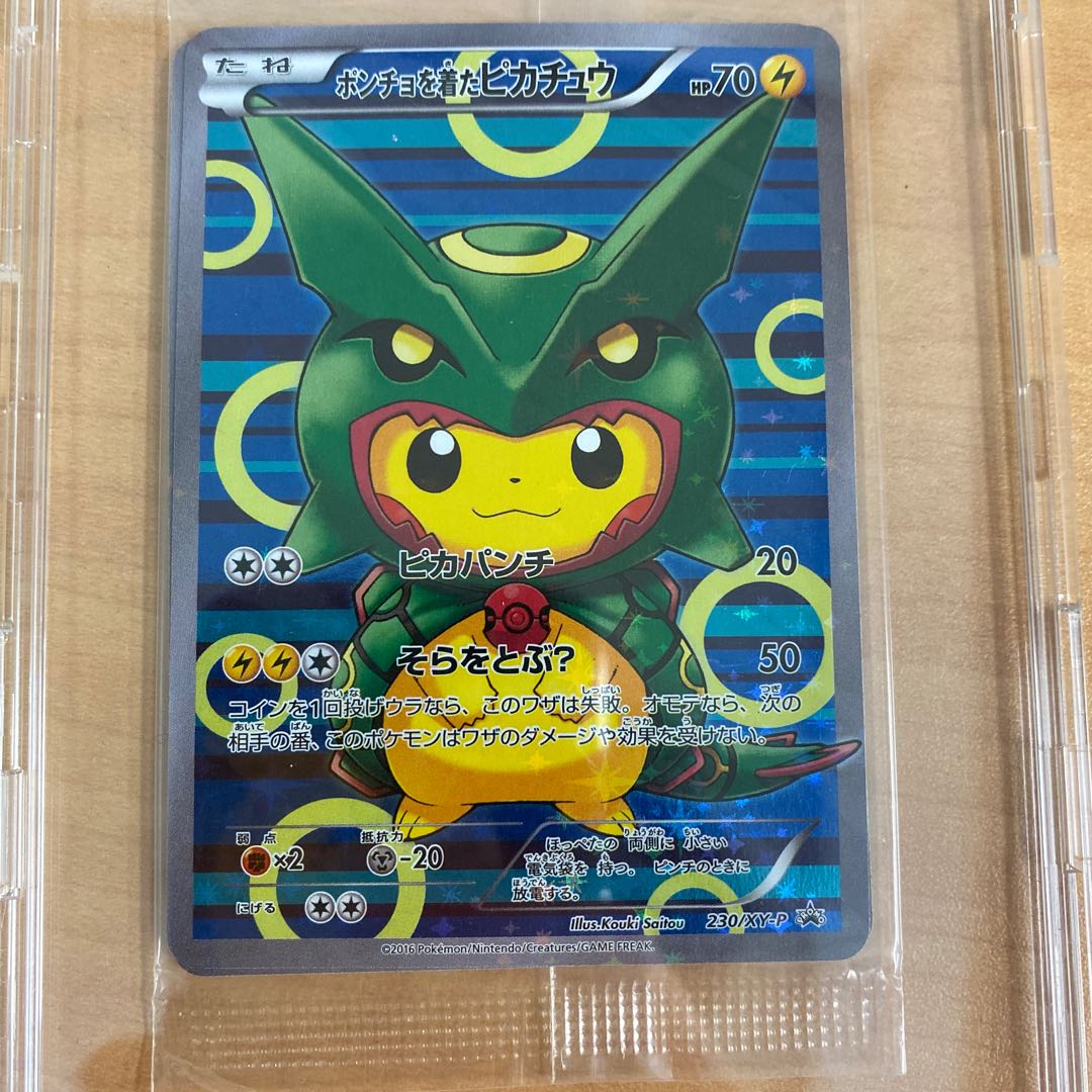 ポンチョを着たピカチュウ レックウザ 1枚の通販 ここ（1498792275