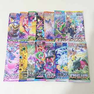 ポケモンカード 未開封パックセット 14種類 1枚の通販 nishy