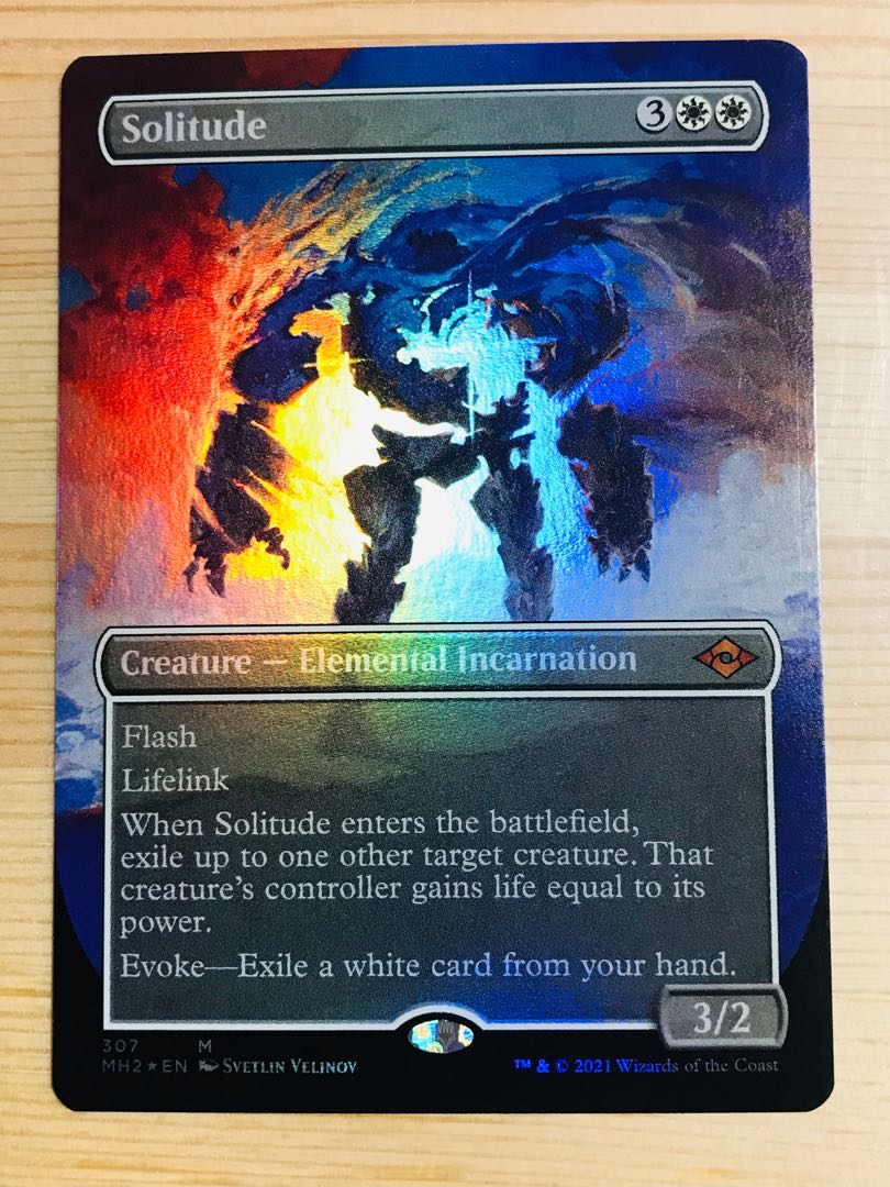 孤独 英語 2枚 MTG 孤独/Solitude《英語》【MH2】