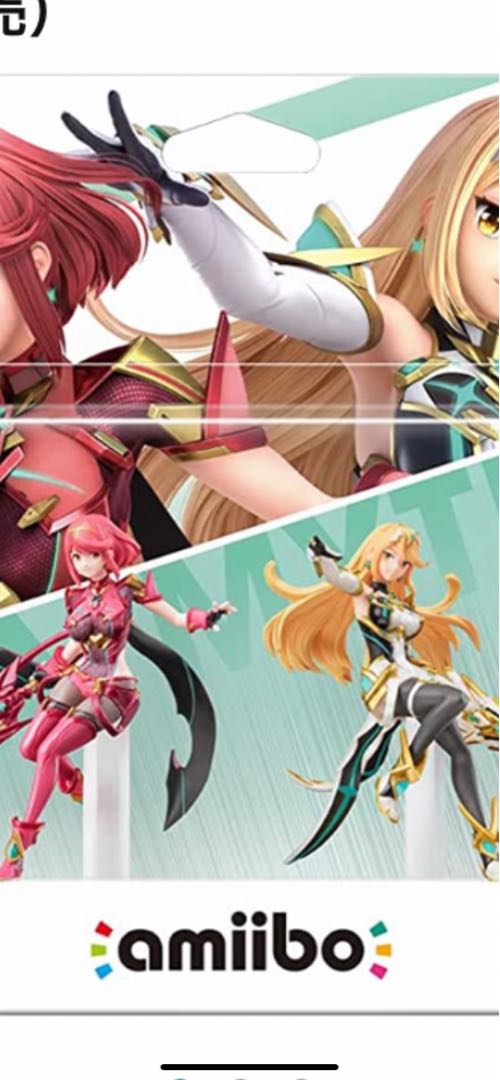 amiibo ダブルセットホムラ／ヒカリの通販 なゆ（1167385437） | magi