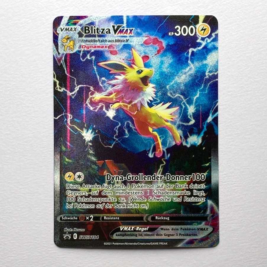 夏ポケカ ドイツ語版 ブースター/シャワーズ/サンダース 3枚セット 3枚