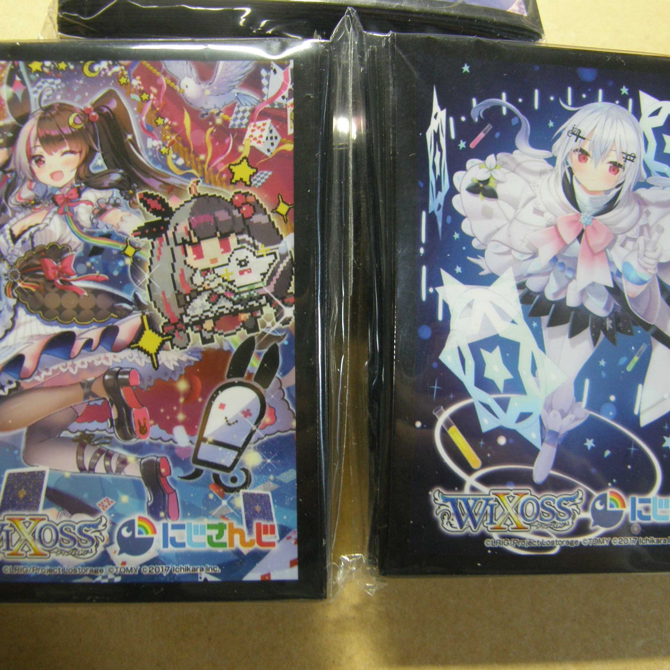 マジックラボセット未開封スリーブ にじさんじ夜見れな葉加瀬冬雪の