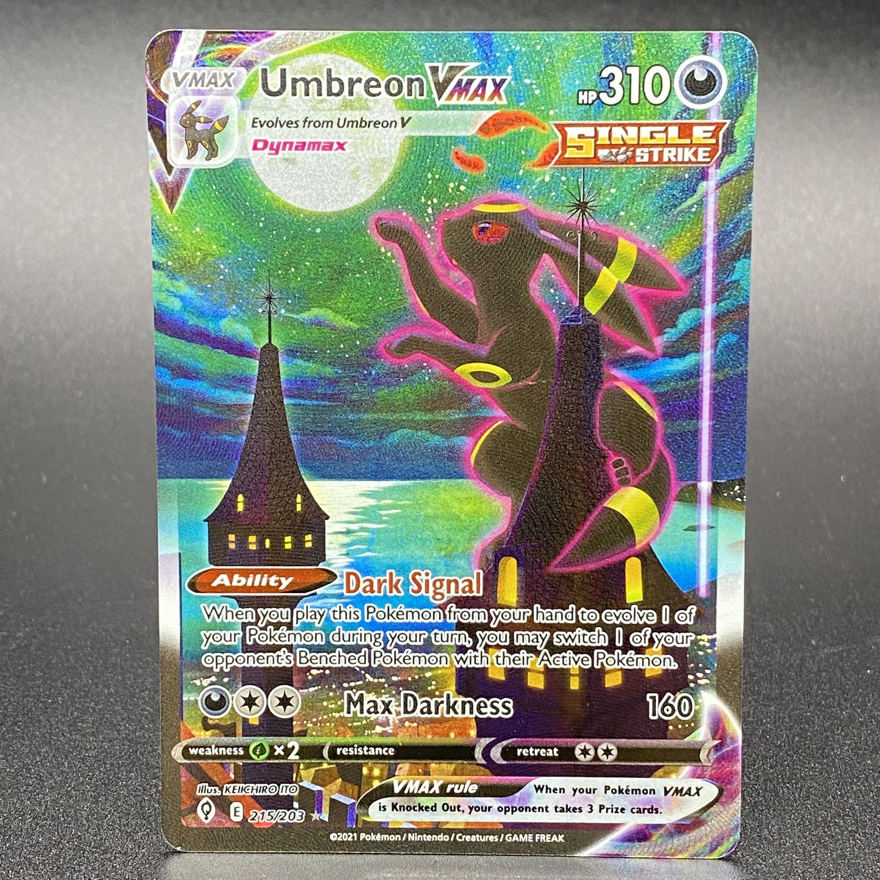 ブラッキーVMAX HR SA 英語版 1枚の通販 土日祝休 magi公式(委託商品