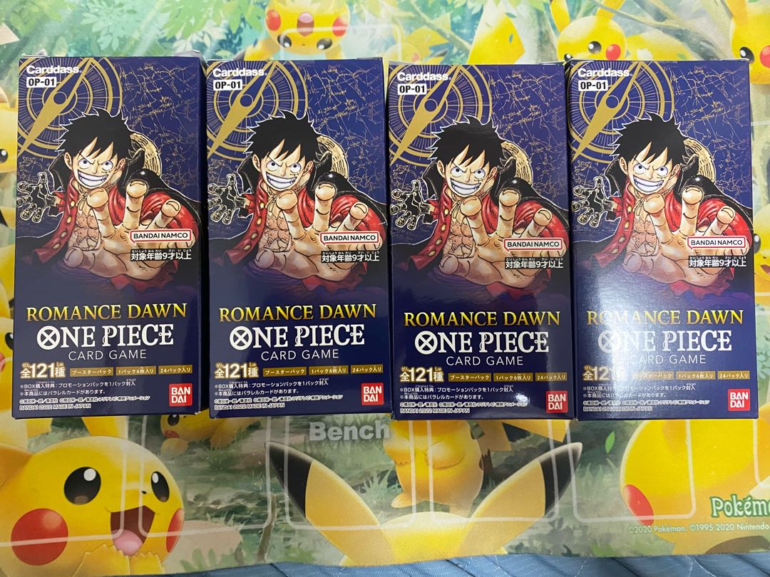 ワンピースカードゲーム ロマンスドーン 未開封1Box