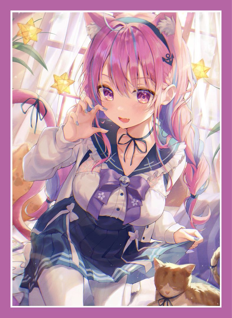 ホロライブ」湊あくあ スリーブ 新品未使用品の通販 りりーす