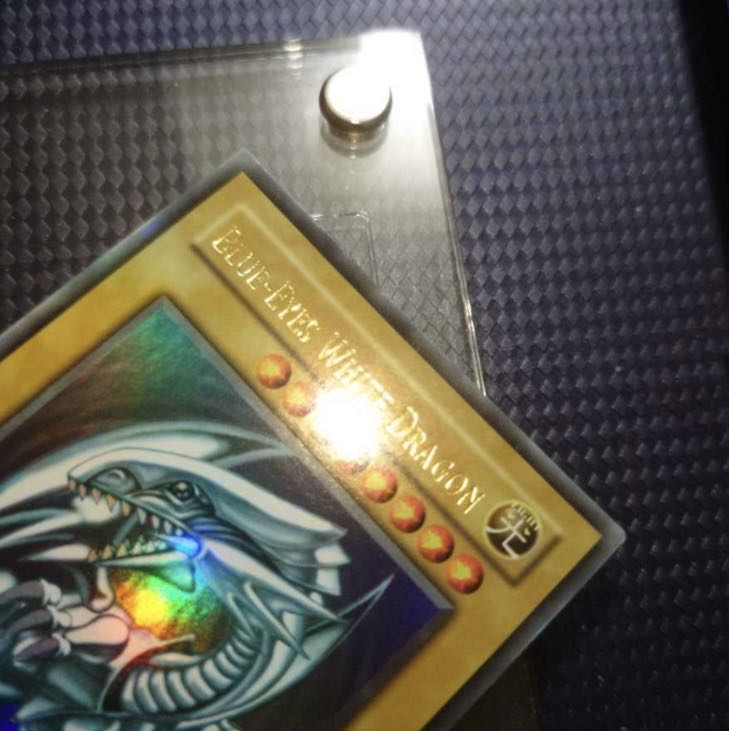 希少】遊戯王 青眼の白龍 ウルトラレア 旧アジア1st SDK-001 ブルー