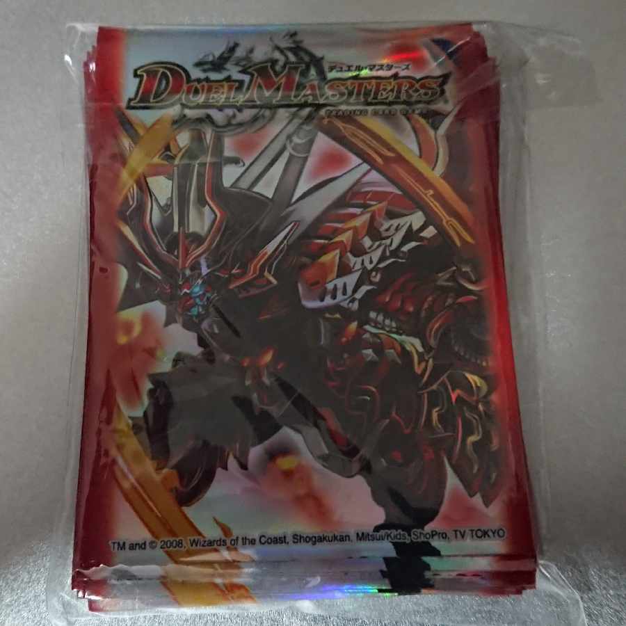 ボルバルザーク紫電ドラゴン スリーブ 1枚の通販 てってれー@プロフ