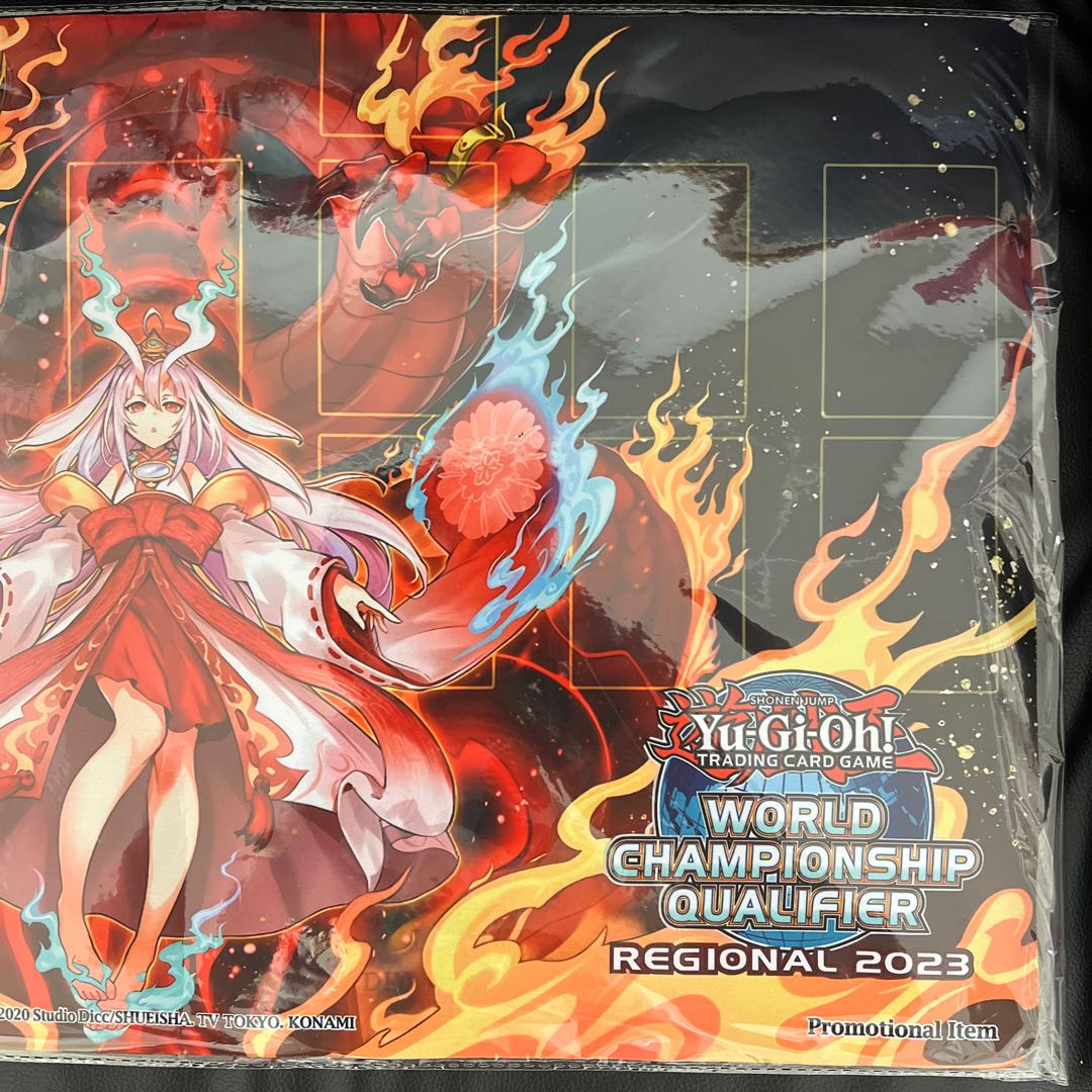 遊戯王 プレイマット WCQ2023 倶利伽羅天童 (New) （1834092084