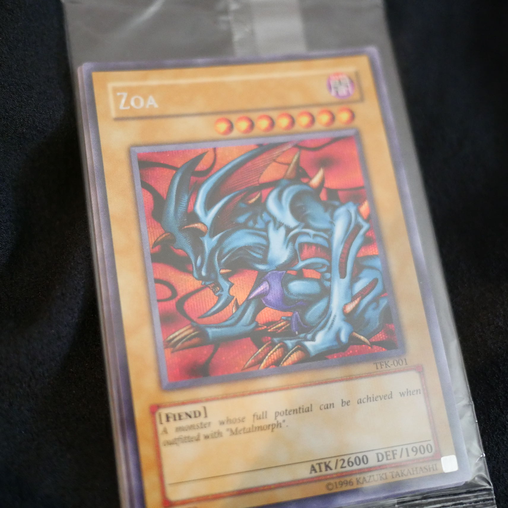 遊戯王 未開封 デビルゾア プロモ 3枚セット 英語版 ZOA TFK-001