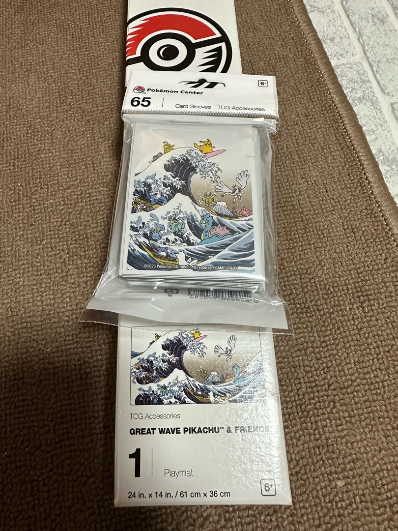 wcs2023 限定 葛飾北斎 プレマ スリーブの通販 ちゃーにのポケカ専門店