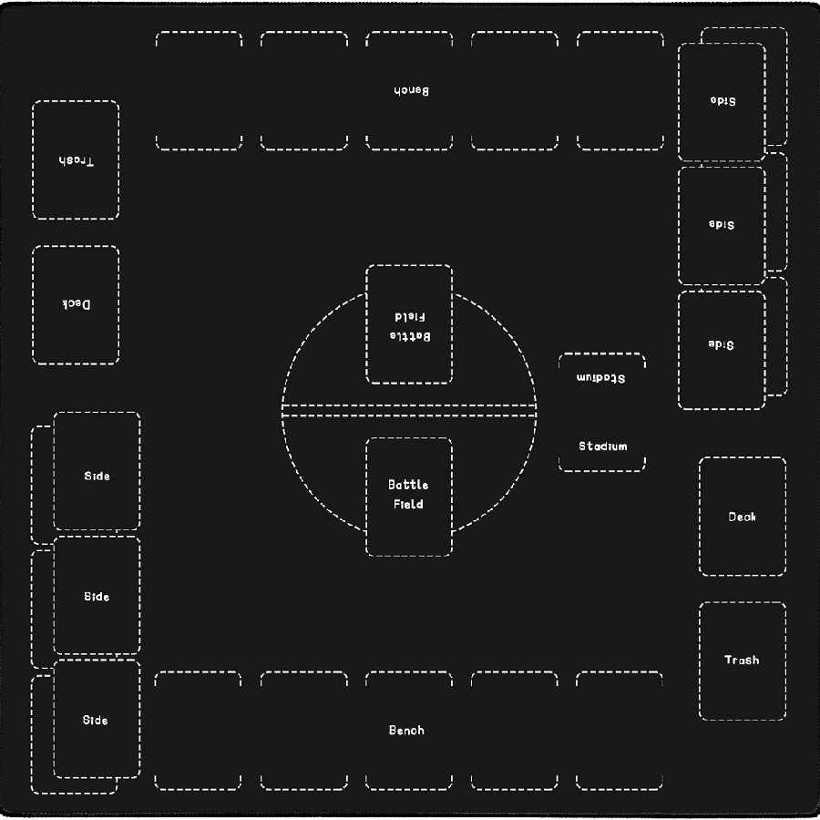 ポケモンカードプレイマットフルサイズ 黒色の通販 キョウさんなんとか