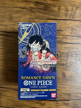 ワンピースカード ロマンスドーン3 BOX（未開封テープ付き）