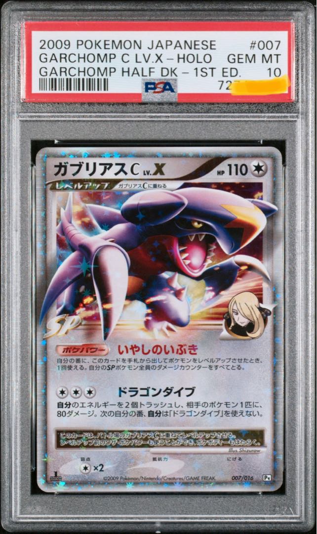☆連番セット【PSA10】ガブリアスC LV.X 1EDシロナ ワンオーナー品 1枚