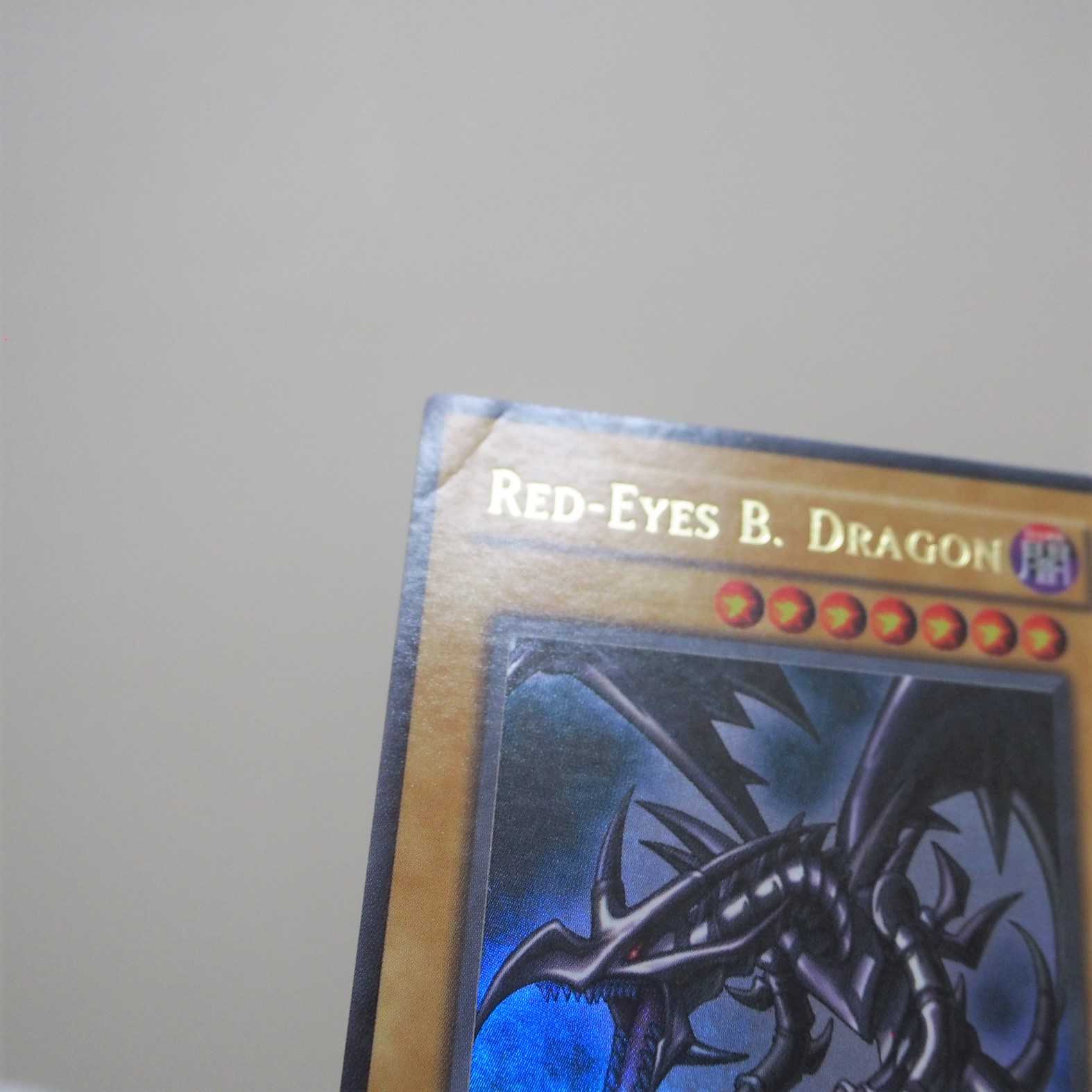 遊戯王 英語版 真紅眼の黒竜 レッドアイズ UR SDJ-001 1枚の通販