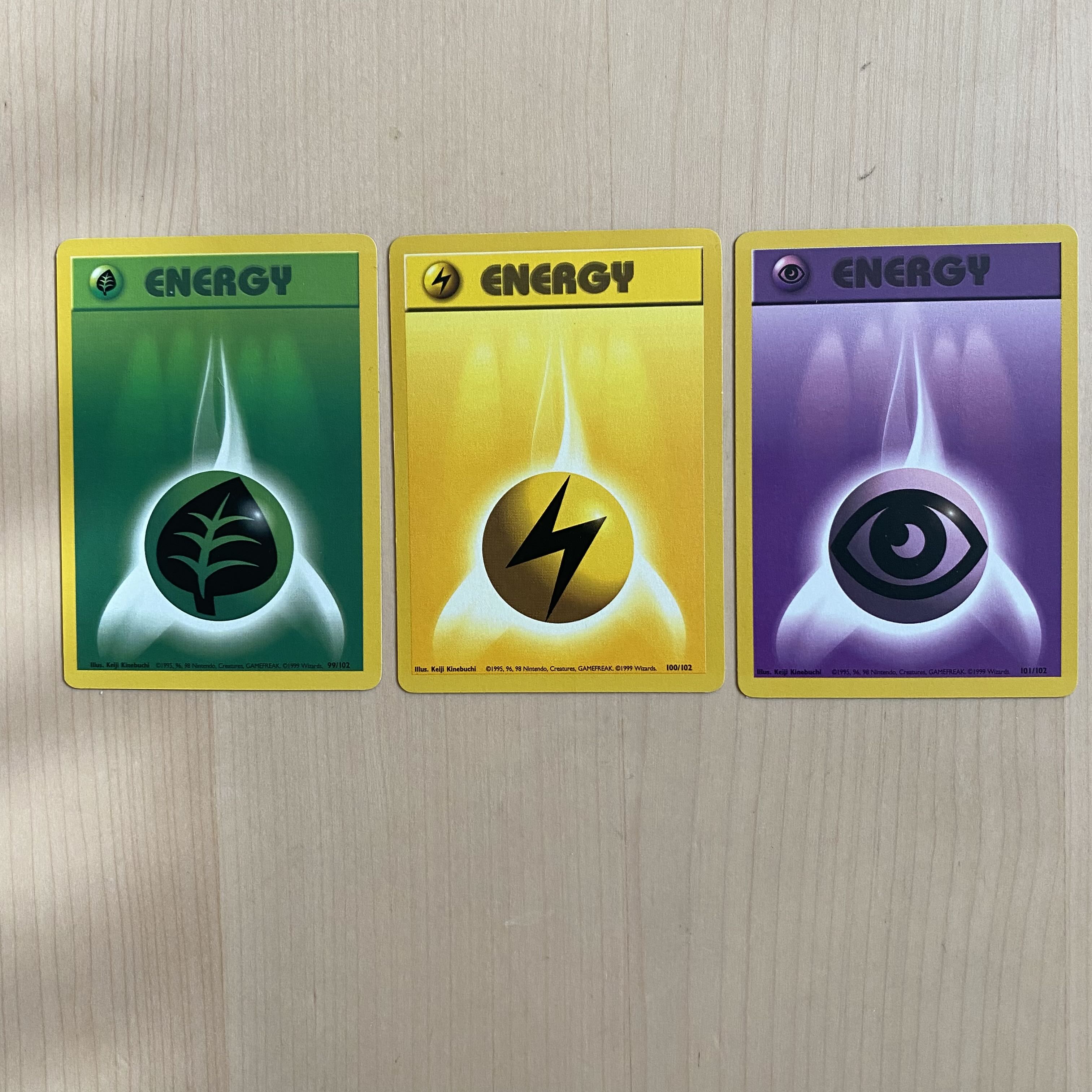 ポケモンカード エネルギーカード キラ 旧裏 海外版 9枚セット 9枚の