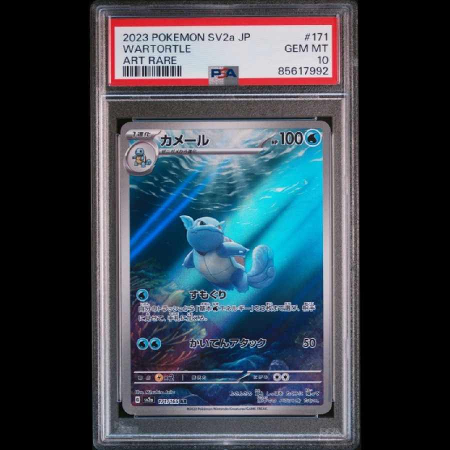 カメックスex SAR 進化ライン3枚セット（ゼニガメ・カメール