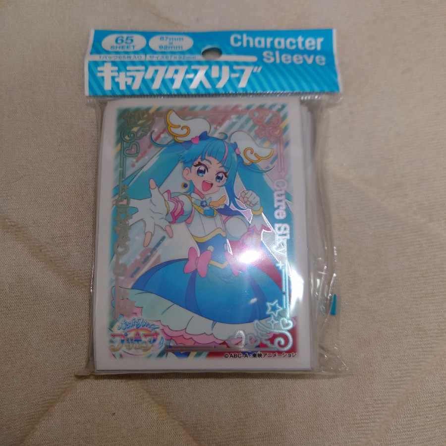ひろがるスカイプリキュア キュアスカイ キャラクタースリーブ 新品未